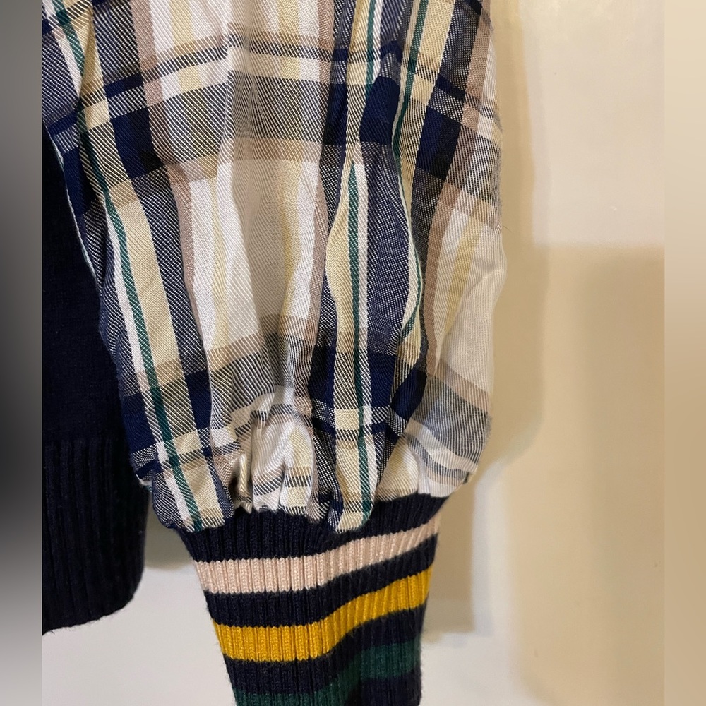 Mixed media sweater - Picture 5 of 6